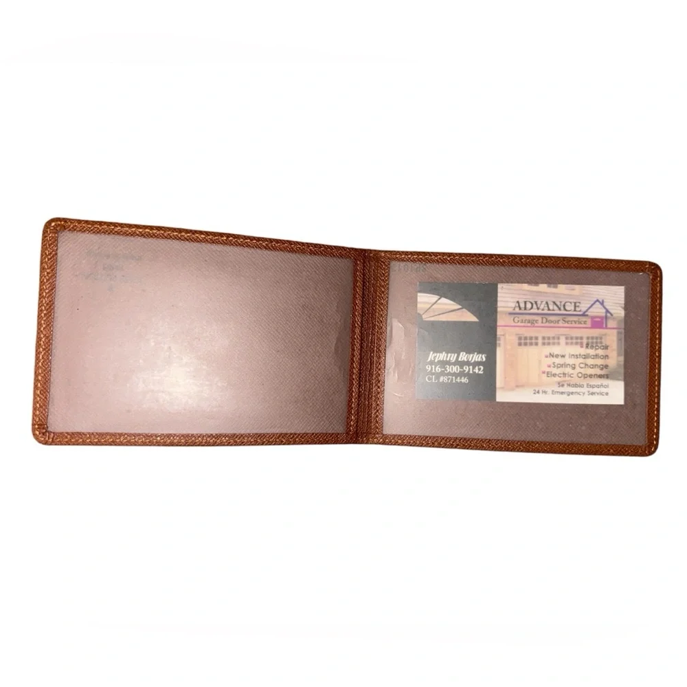 🪪 Louis Vuitton Monogram Taiga Unisex Leather Card/ID Holder Wallet